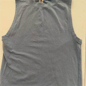Yogalicious Light Blue Muscle Tee